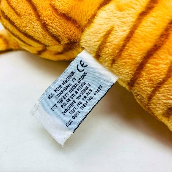 Russ Zoey Big Green Eyed Orange Tiger Plush W/ Tag 15“ x 16“ - Picture 7 of 8